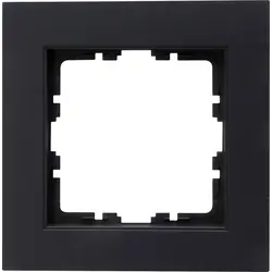 Exclusieve Aanbieding Kopp Athenis 55 afdekraam 1-voudig Mat antraciet