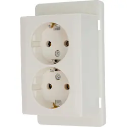 Lage Prijs Power Deksel contactdoos 2-voudig