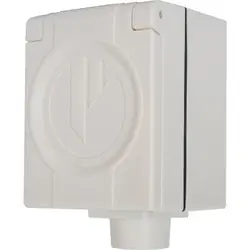 Favoriet Power Perilex opbouw wandcontactdoos met klep 16A IP44