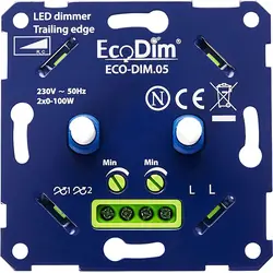 Beste Prijs Eco-Dim.05 Led dimmer duo 2x 0-100W (RC)