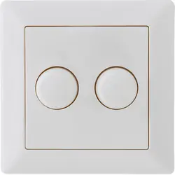 Eco-Dim Duo dimmerknop Wit (RAL 9010) Express Levering
