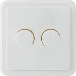 Exclusieve Aanbieding Eco-Dim Duo dimmerknop Wit (RAL 9010)