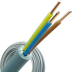 Waskonig Buitenkabel YMvK 3x2,5 25m Flitsaanbieding