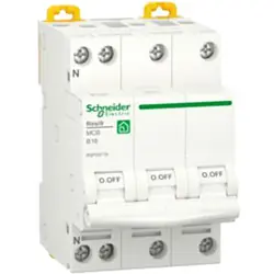Koopje Schneider Electric installatieautomaat Resi9 3P+N B16