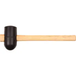 Nieuw Rubi rubber hamer 250g zwart