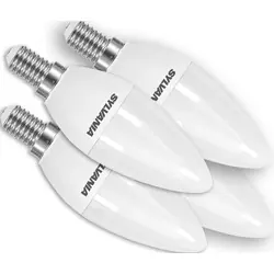 Dagaanbieding Sylvania ToLEDo LED lamp kaars E14 4.5W 470lm 2700K