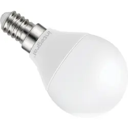 Koop Online Integral LED lamp kogel mat E14 4.2W 470lm 2700K• Dimbaar