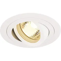 3-ring inbouwspot rond kantelbaar IP20 GU10/GU5.3 Wit Weekendaanbieding