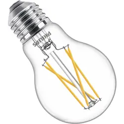 Bestel Nu Philips LED lamp transparant E27 3.4W 2200K-2700K Dimbaar