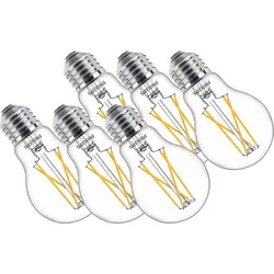 Favoriet Philips LED lamp transparant E27 5.9W 2700K Warmwit