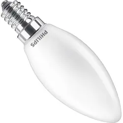 Philips LED lamp kaars mat E14 3.4W 2200K-2700K Dimbaar Nu Kopen
