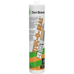Flitsaanbieding Zwaluw Stuc-O-Seal acrylaatkit structuur Wit 310ml