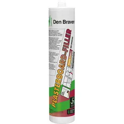 Zwaluw gipsplaatvuller Koker 310ml wit Uitverkoop