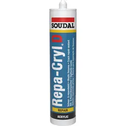 Soudal Repacryl D acrylaatkit structuur Wit 310ml Premium