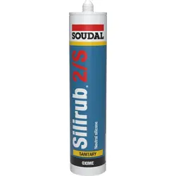 Hoge Kwaliteit Soudal Silirub 2 S siliconenkit Wit 300ml