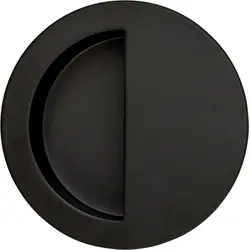 Favoriet HDD Inkapschelp Rond 90mm zwart