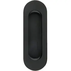 HDD Inkapschelp Ovaal Blind 117x41mm zwart Beperkte Voorraad