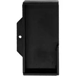 Snelle Levering HDD Inkapschelp Carre Massief 102x50x40mm zwart