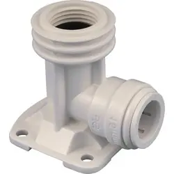 John Guest Muurplaat kunststof 1/2"x15mm Superprijs