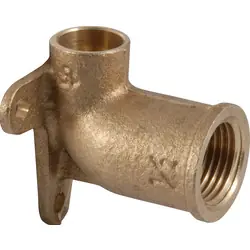 Seizoensaanbieding Conex soldeer muurplaat brons 1/2"x15mm lang