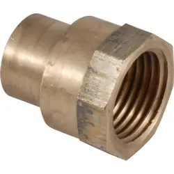 Beperkt Aanbod Conex soldeer schroefbus brons 3/8"x15mm