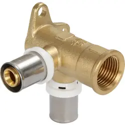 Fixomultix pers muurplaat dubbel 16x1/2"x16mm Koop Vandaag