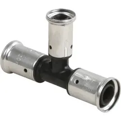 Uitverkoop Henco pers T-stuk verloop 20x16x20mm