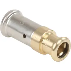 Beste Prijs Henco pers overgangsstuk messing 12x16mm