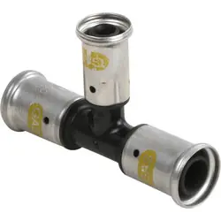 Henco gas pers T-stuk verloop 20x16x20mm Koop Vandaag