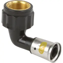 Aanbieding Henco gas pers schroefbus haaks 90° 3/4"x20mm