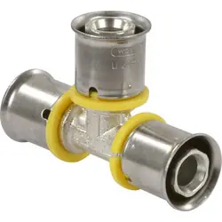 Beperkt Aanbod Wavin Tigris gas pers T-stuk 20mm