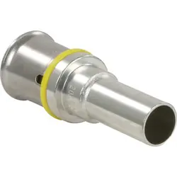 Wavin Tigris gas pers koppeling CU 15x20mm Seizoensaanbieding