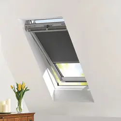 Bestel Nu Keylite verduisteringsgordijn donkergrijs 940x1180mm