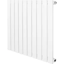 Meest Verkocht Design radiator vlak paneel Wit 600x700mm