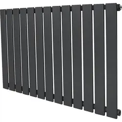 Design radiator vlak paneel Grijs 600x910mm Shop Nu