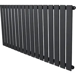 Design radiator vlak paneel Grijs 600x1190mm Merkproduct
