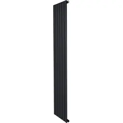 Design radiator vlak paneel Zwart 1800x420mm Express Levering