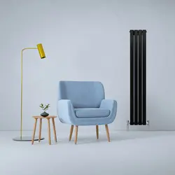 Merkproduct Design radiator Zwart 1600x280mm