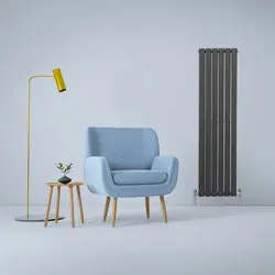 Design radiator Grijs 1600x420mm Gratis Retour