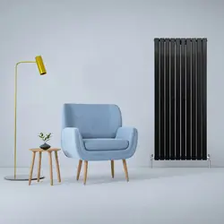 Nieuw Design radiator Zwart 1600x700mm