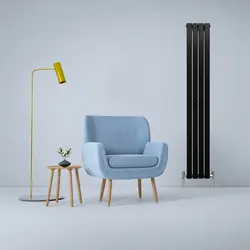 Design radiator Zwart 1800x280mm Betaalbaar