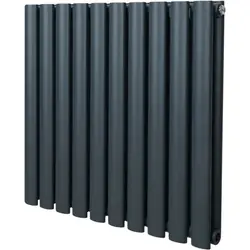 Finale Uitverkoop Ovale Kolomradiator Grijs 600x600mm