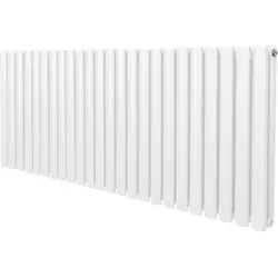 Ovale Kolomradiator Wit 600x1440mm Populair