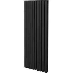 Bestel Nu Ovale Kolomradiator Zwart 1600x600mm