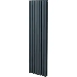 Ovale Kolomradiator Grijs 1800x480mm Gecertificeerd