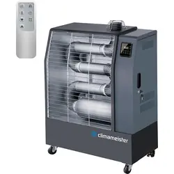 Shop Nu Climameister mobiele infrarood verwarming + ingebouwde thermostaat 16 kW