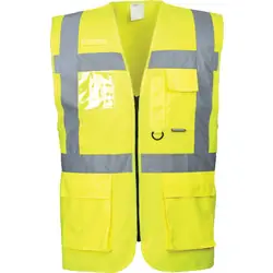 Portwest Executive veiligheidsvest XL geel Fabrieksprijs