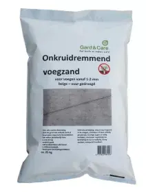 Onkruidremmend voegzand beige 25kg Nieuw