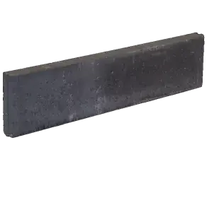 Fabrieksprijs Betonband 8x20x100cm zwart