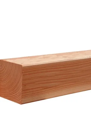 Douglas geschaafde paal 12x12 onbehandeld Tijdelijk Beschikbaar